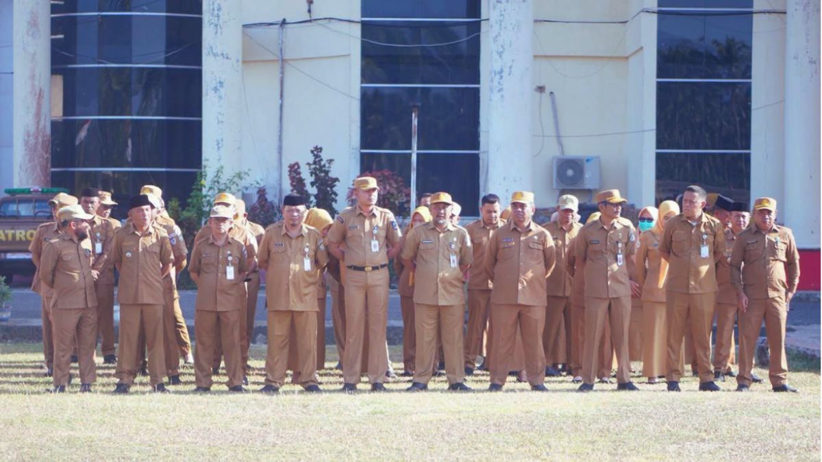 Apel ASN Boltara tanpa kursi pejabat