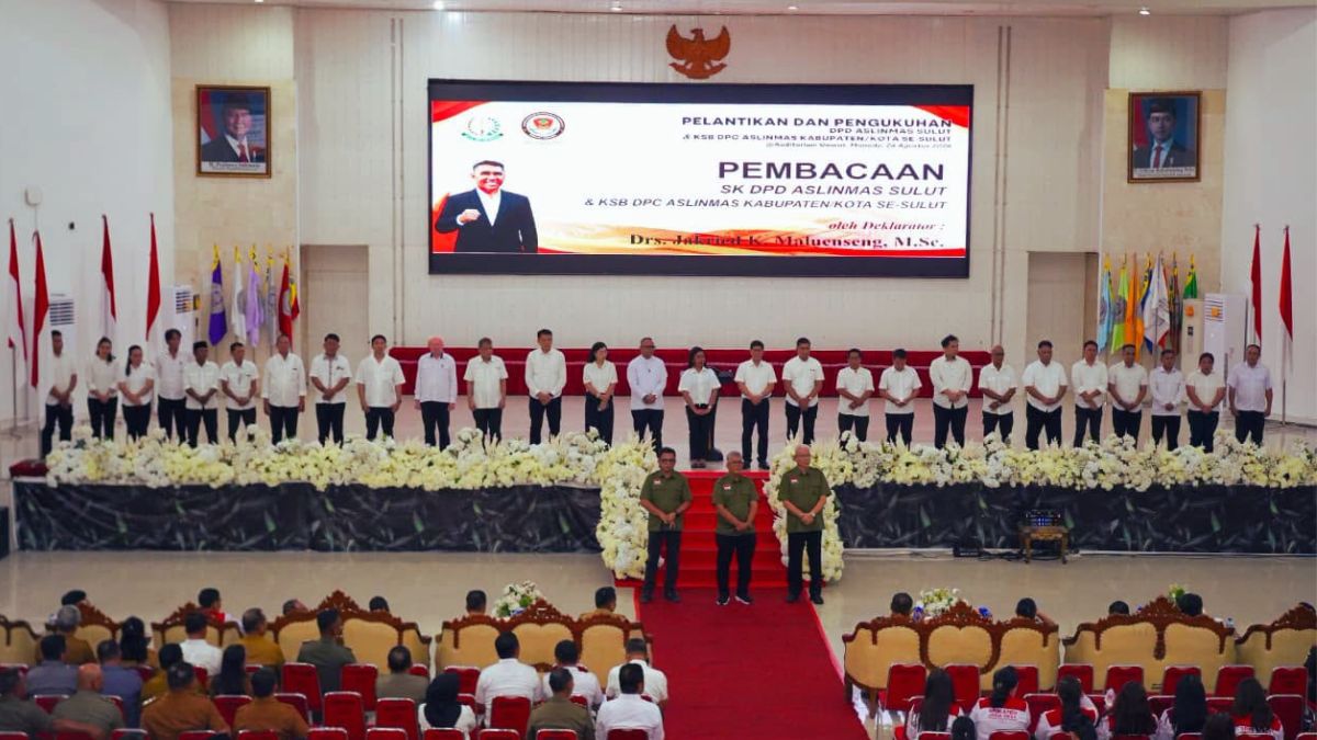 pelantikan ASLINMAS Sulut