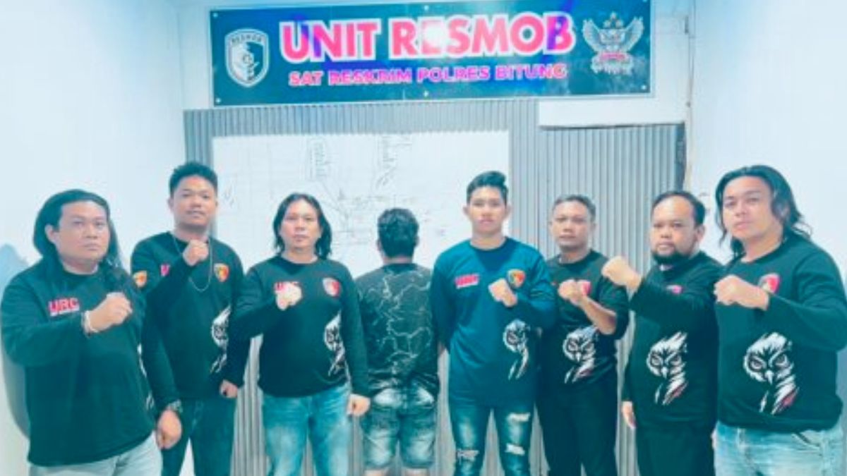 penganiayaan dengan gunting di Bitung