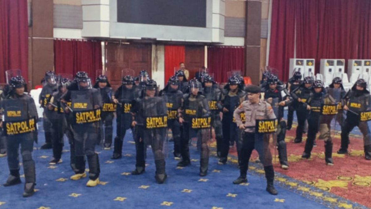 pelatihan Satpol PP Manado