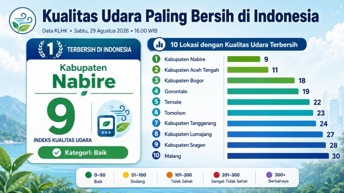 kualitas udara Nabire