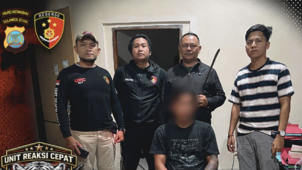 pengancaman senjata tajam Kotamobagu