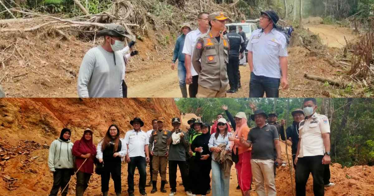 Pemkab Boltim melakukan peninjauan di kawasan Hutan Mintu