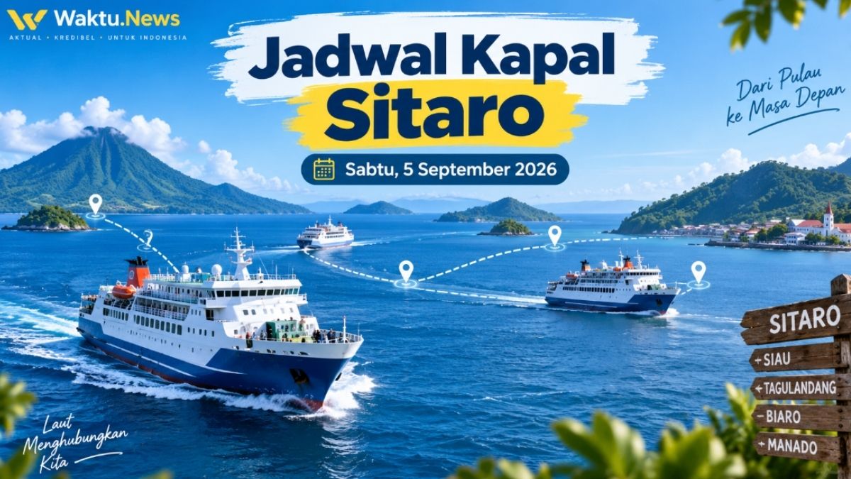 Jadwal Kapal Sitaro 5 September 2026