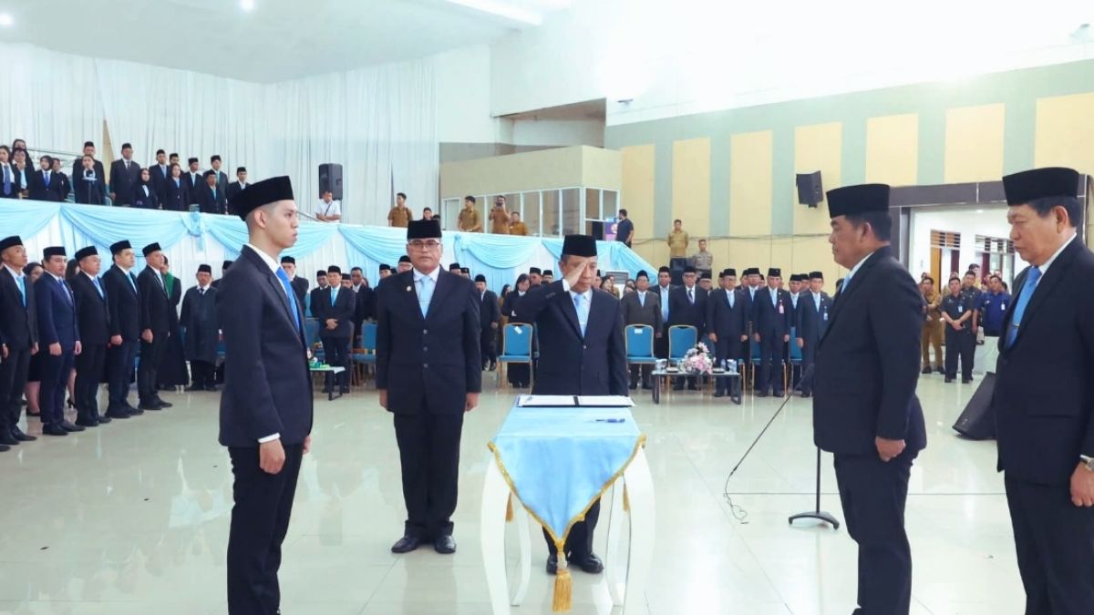 pelantikan pejabat fungsional Pemprov Sulut