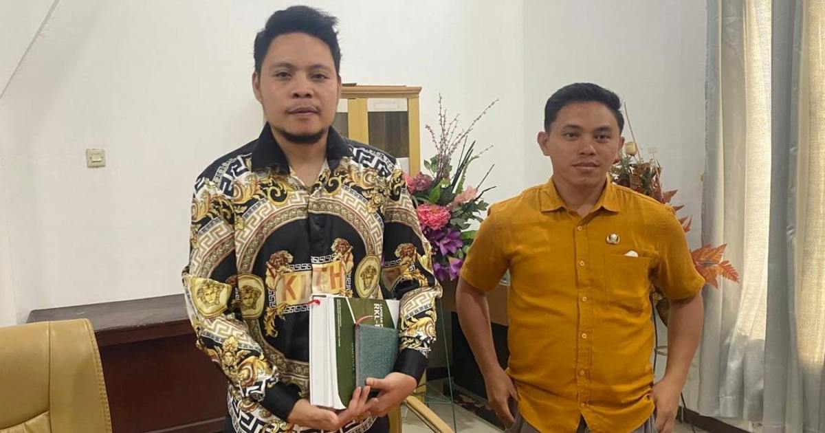 Marchel Tamboto Sekretaris KUD Nomontang usai memenuhi undangan Pemkab Boltim