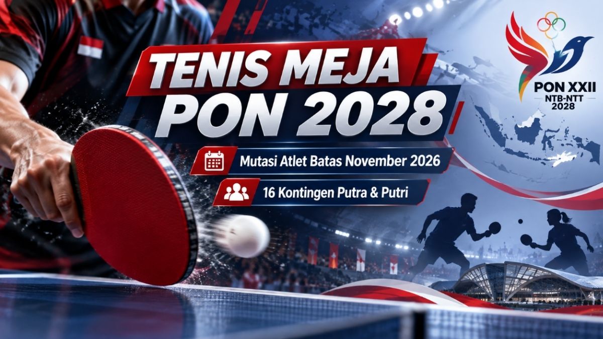tenis meja PON XXII 2028
