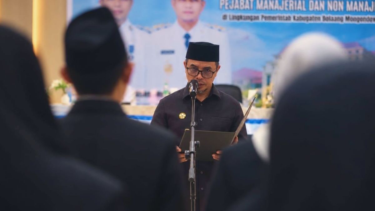 pelantikan pejabat Boltara 2026