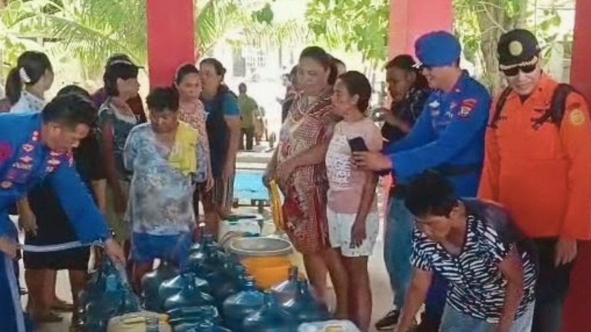 bantuan air bersih Manado