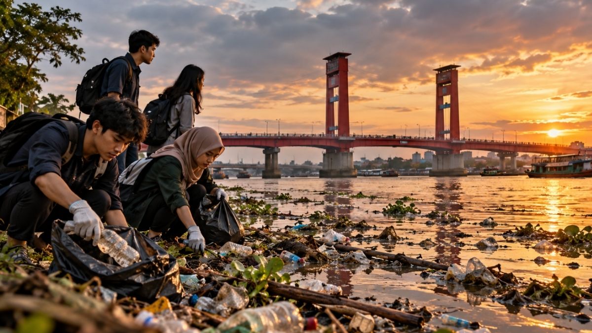 Sungai Musi Tercemar