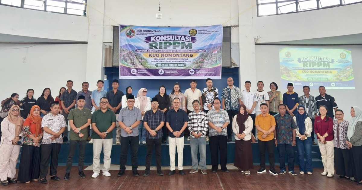 KUD Nomontang menggelar konsultasi RIPPM Tahun 2027 di Boltim