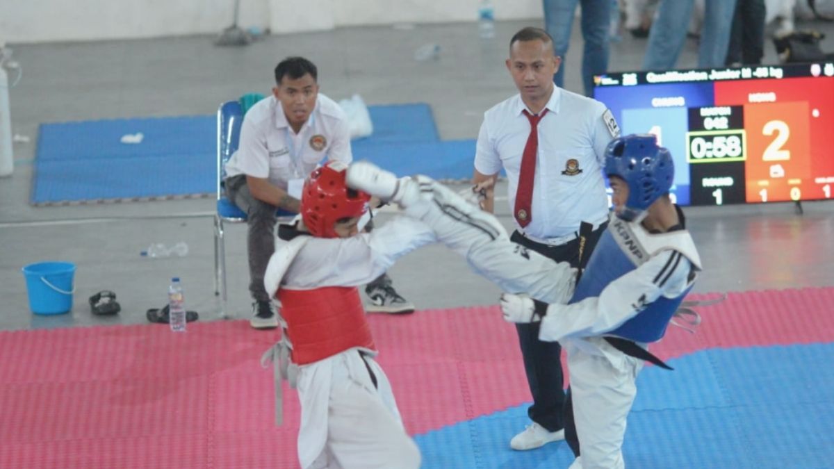 Richard Lapasiang raih emas taekwondo