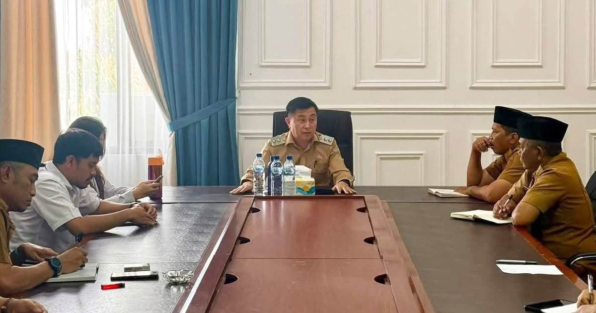 Wabup Boltim Argo Sumaiku bahas bantuan tepat sasaran