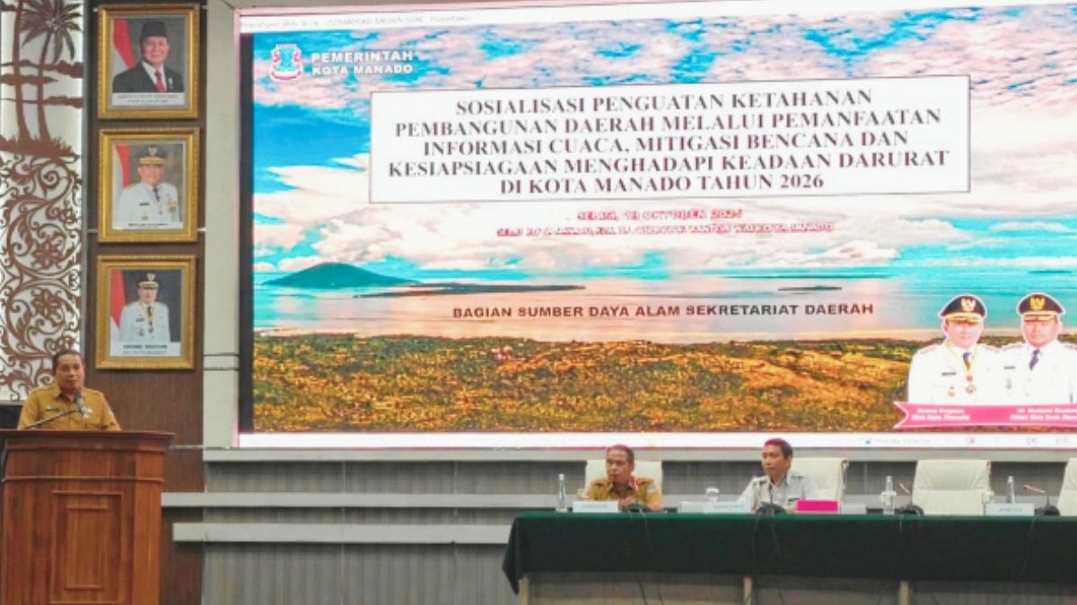 Mitigasi bencana Kota Manado