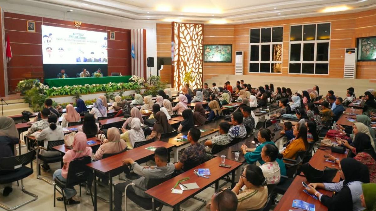 Pelatihan koding dan AI guru SD Bolmong
