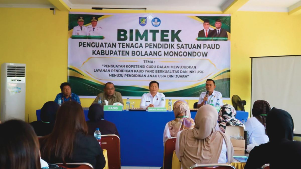 Bimtek Guru PAUD Bolmong