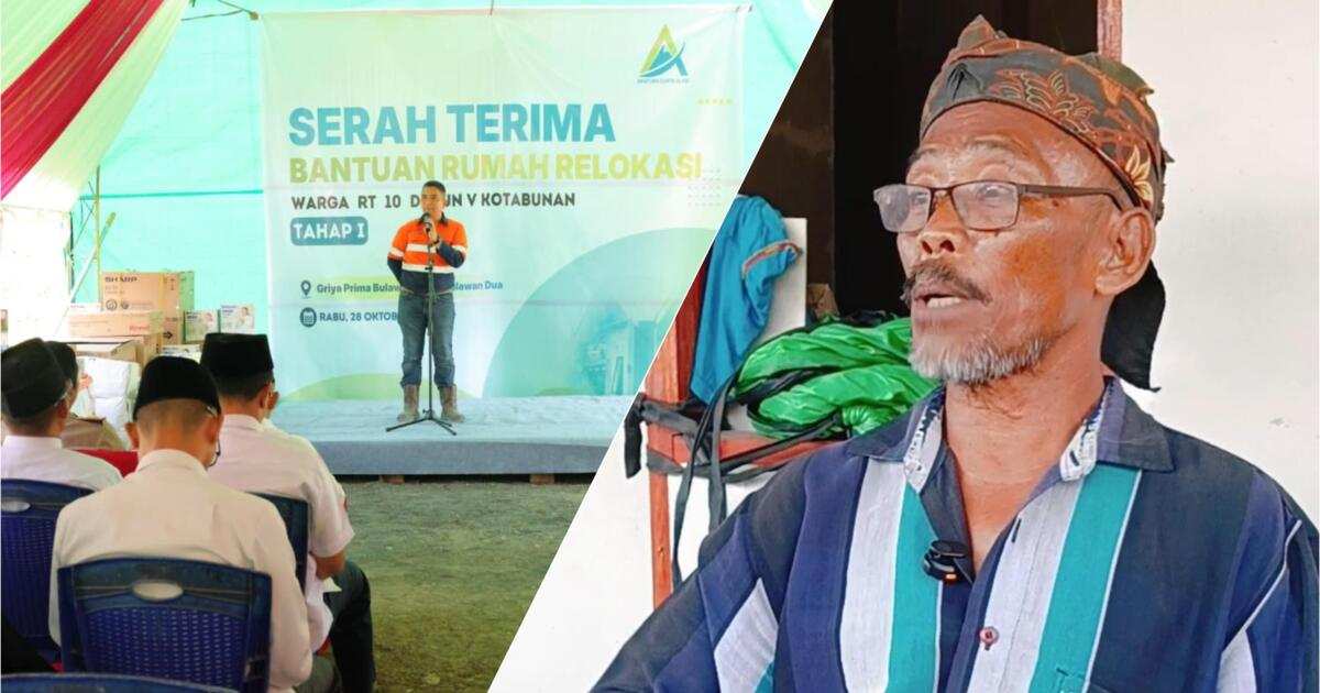 Warga Panang di Desa Kotabunan Boltim menolak program relokasi PT ASA