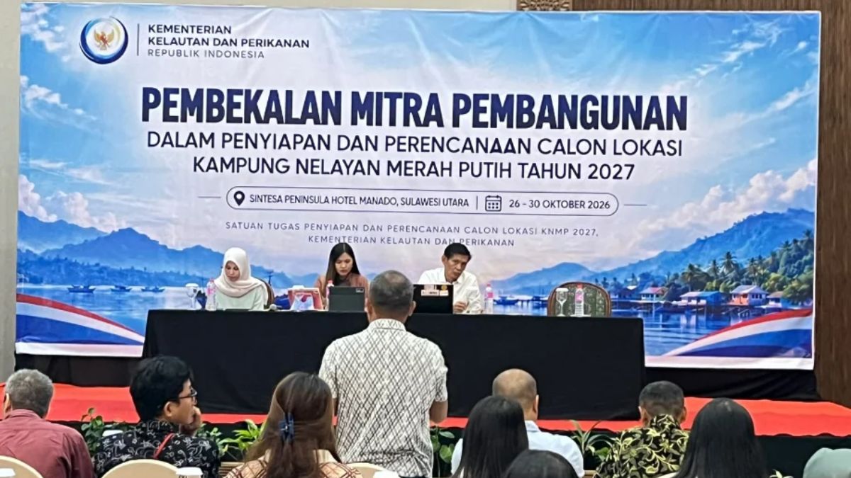 Kampung Nelayan Merah Putih Sulut 2027