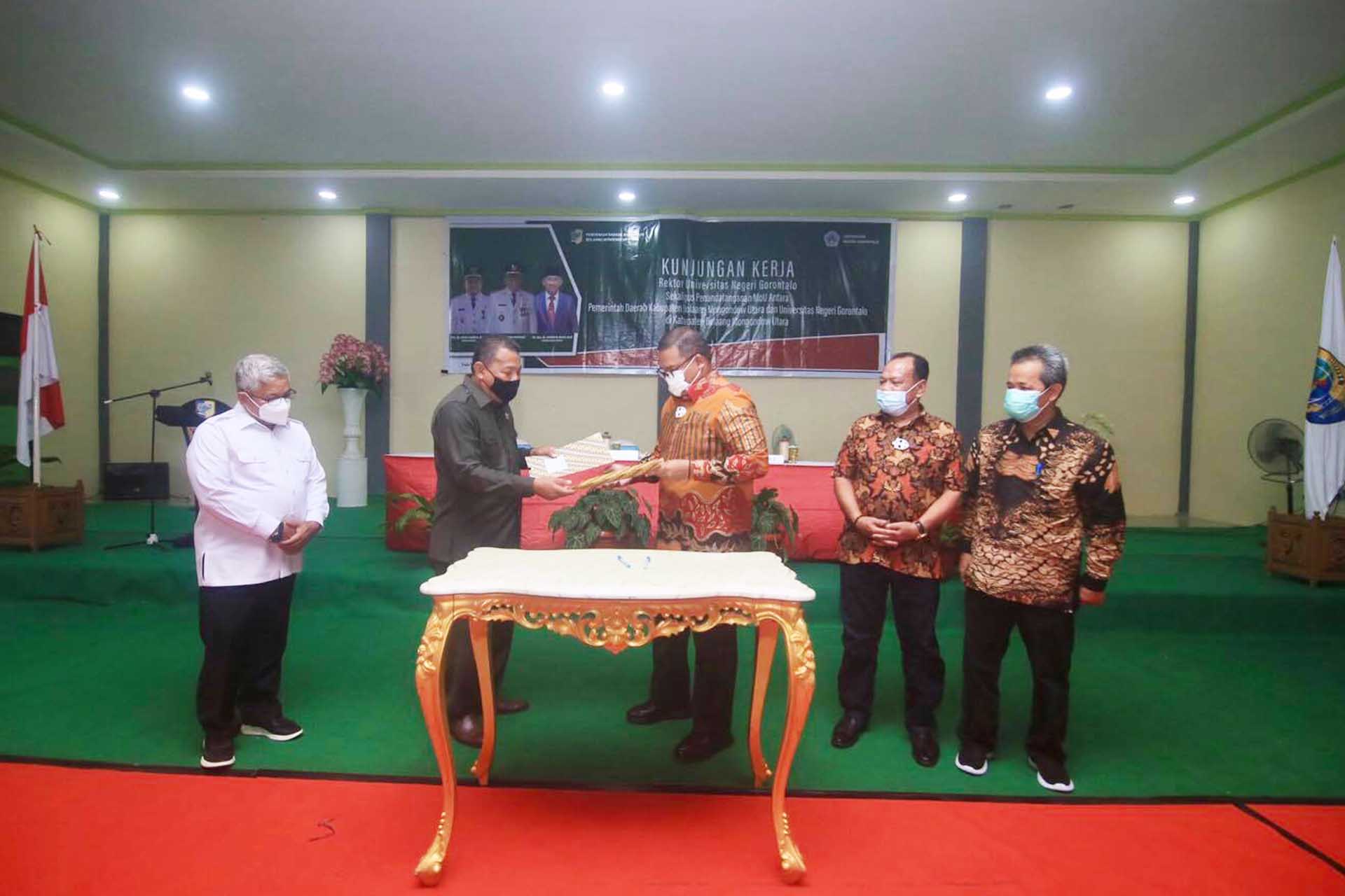 5 Poin Kerja Sama Pemkab Bolmut Dengan Universitas Negeri Gorontalo