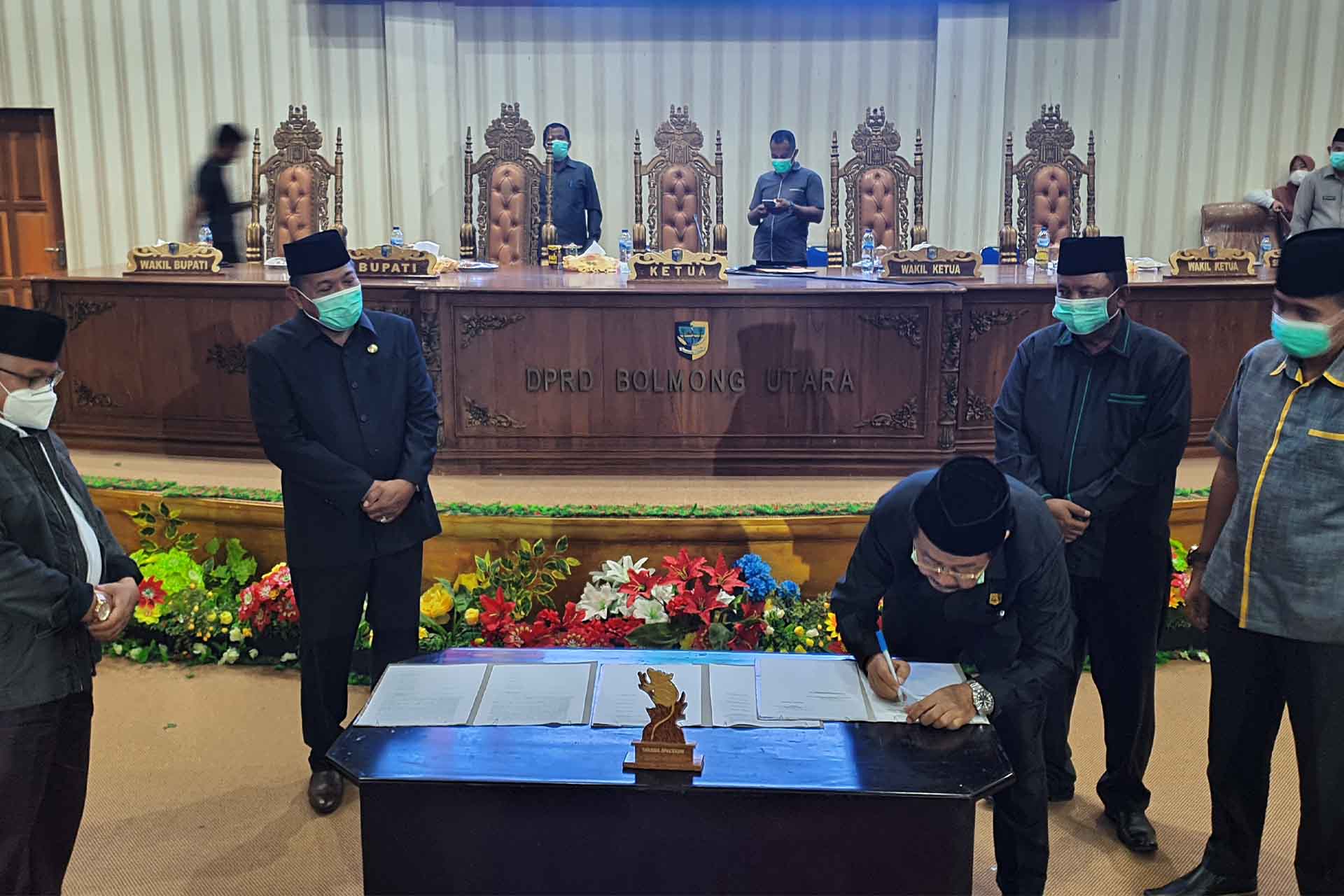 Proyeksi APBD Bolmut Tahun 2021