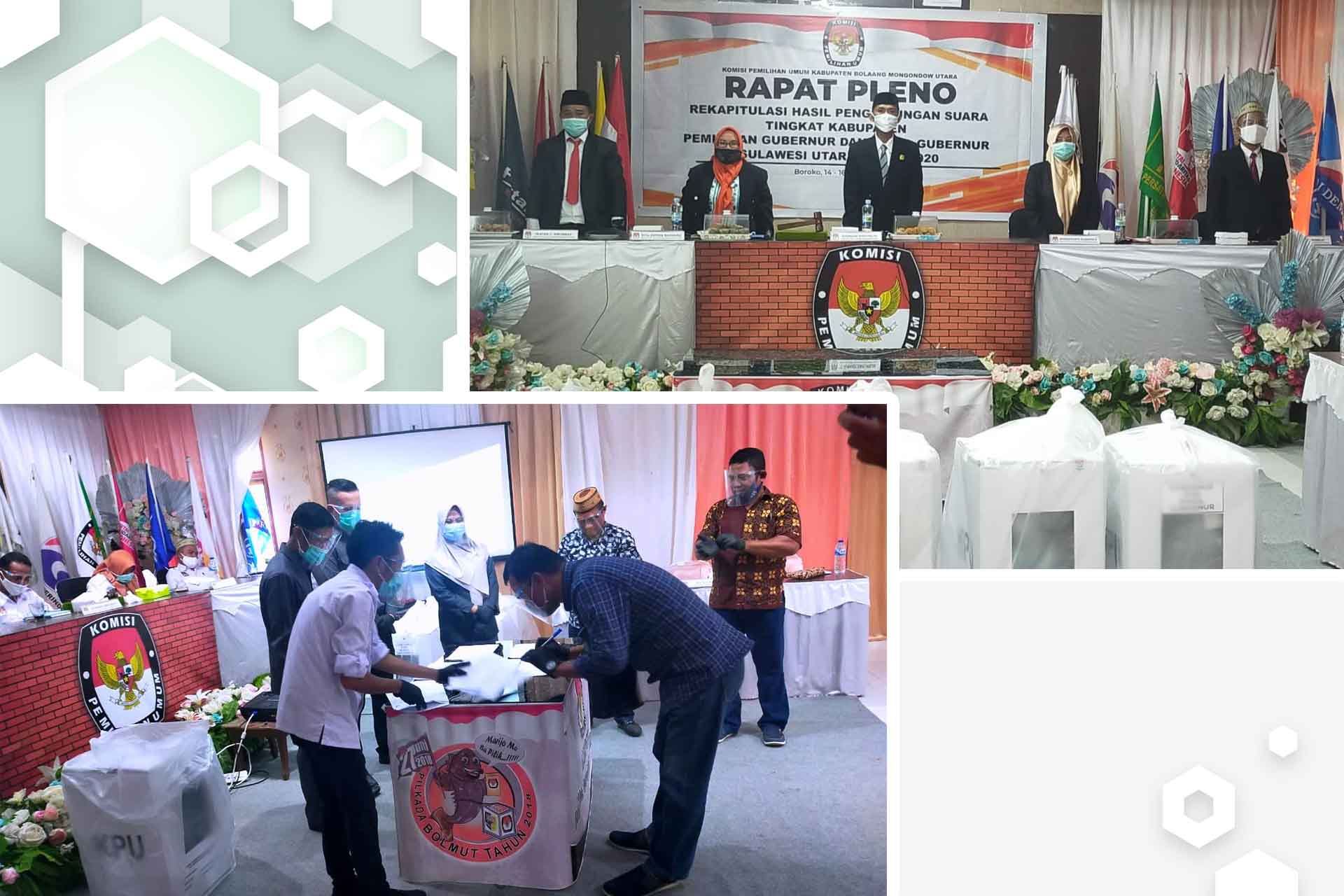 Hasil Perhitungan Suara Pilgub Bolmut