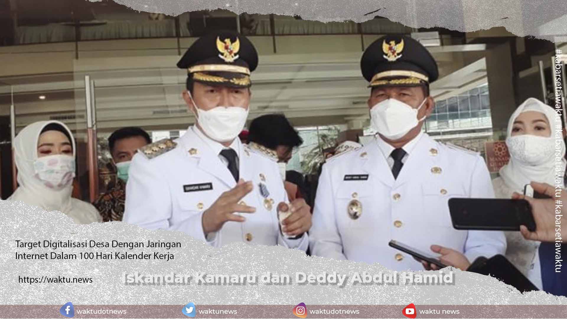 Iskandar Kamaru dan Deddy Abdul Hamid