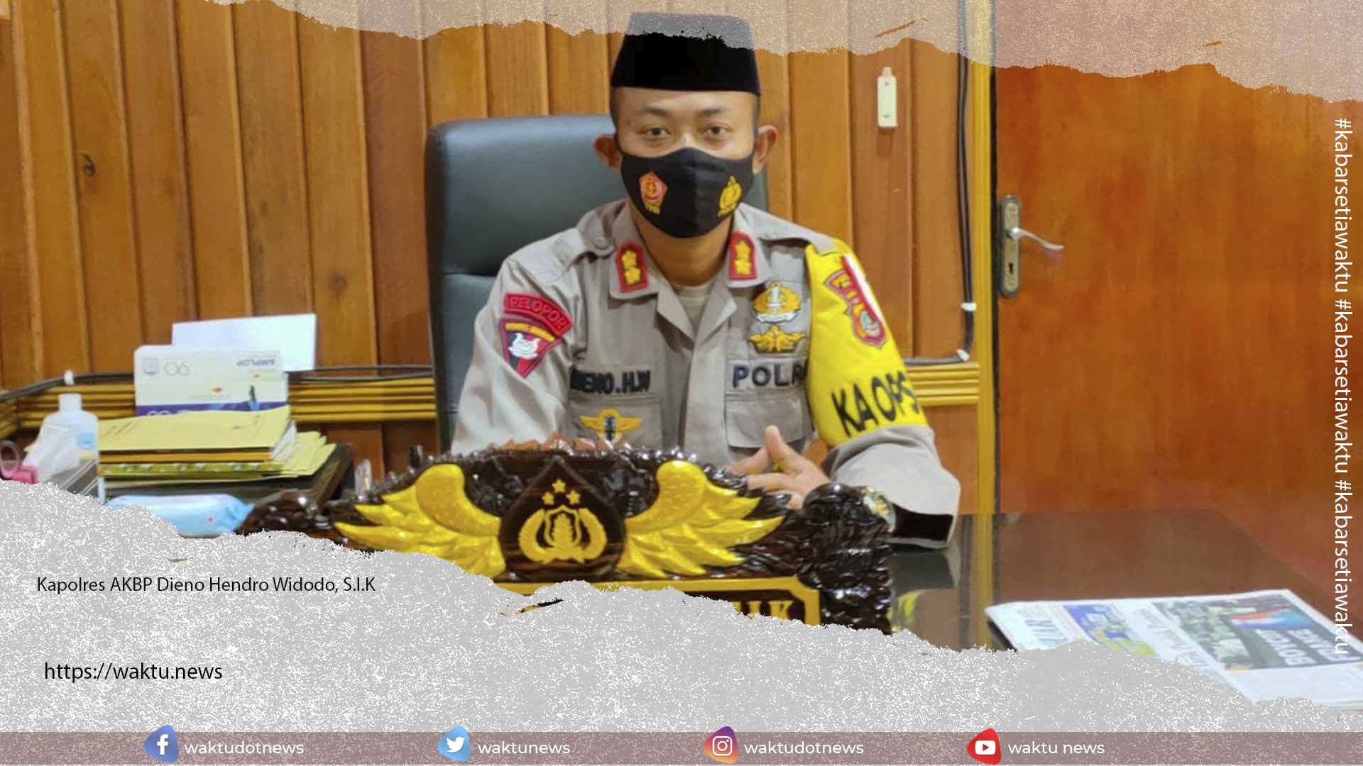 Kapolres AKBP Dieno Hendro Widodo