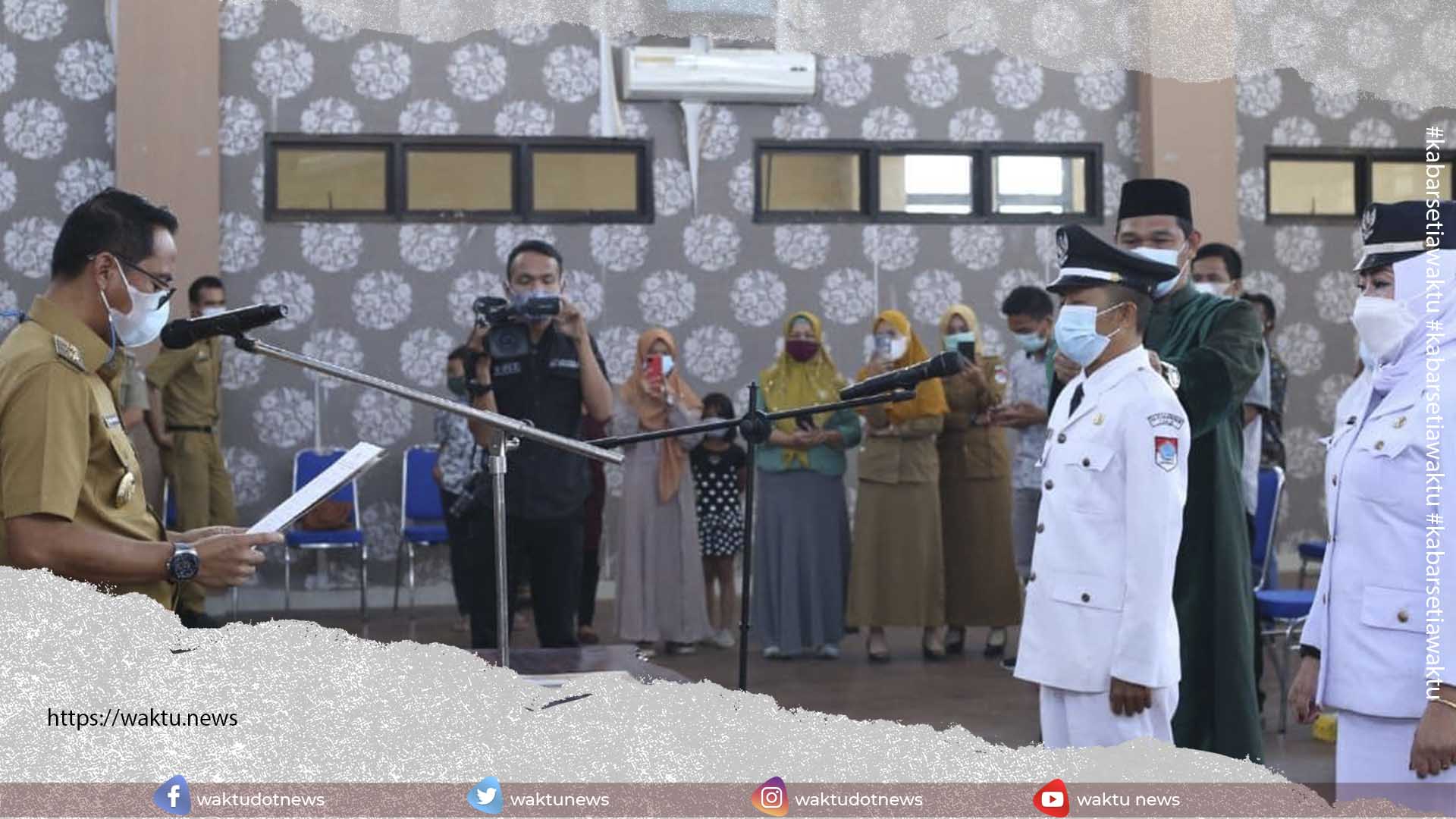 Sachrul Mamonto Lantik Kepala Desa
