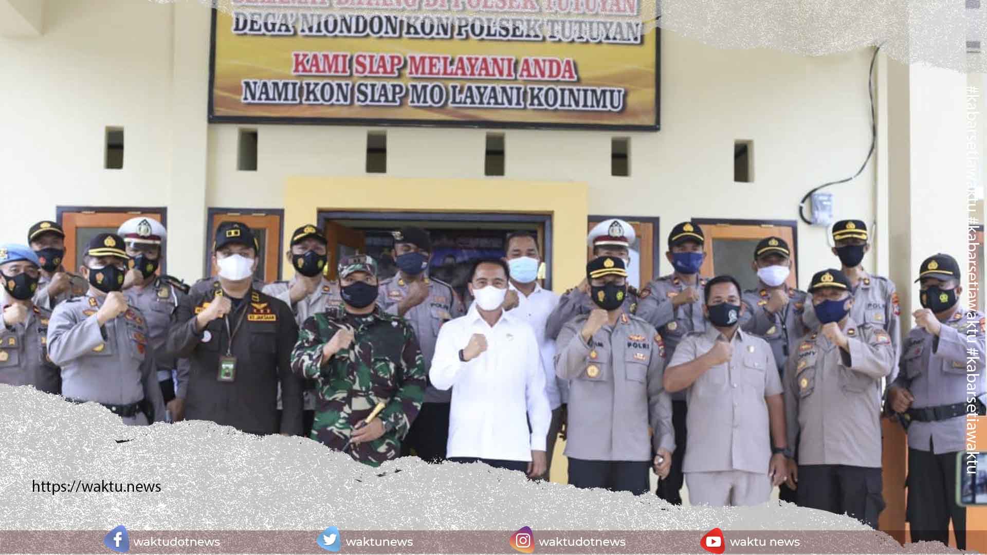Pusat Ibu Kota Boltim Resmi Miliki Polsek