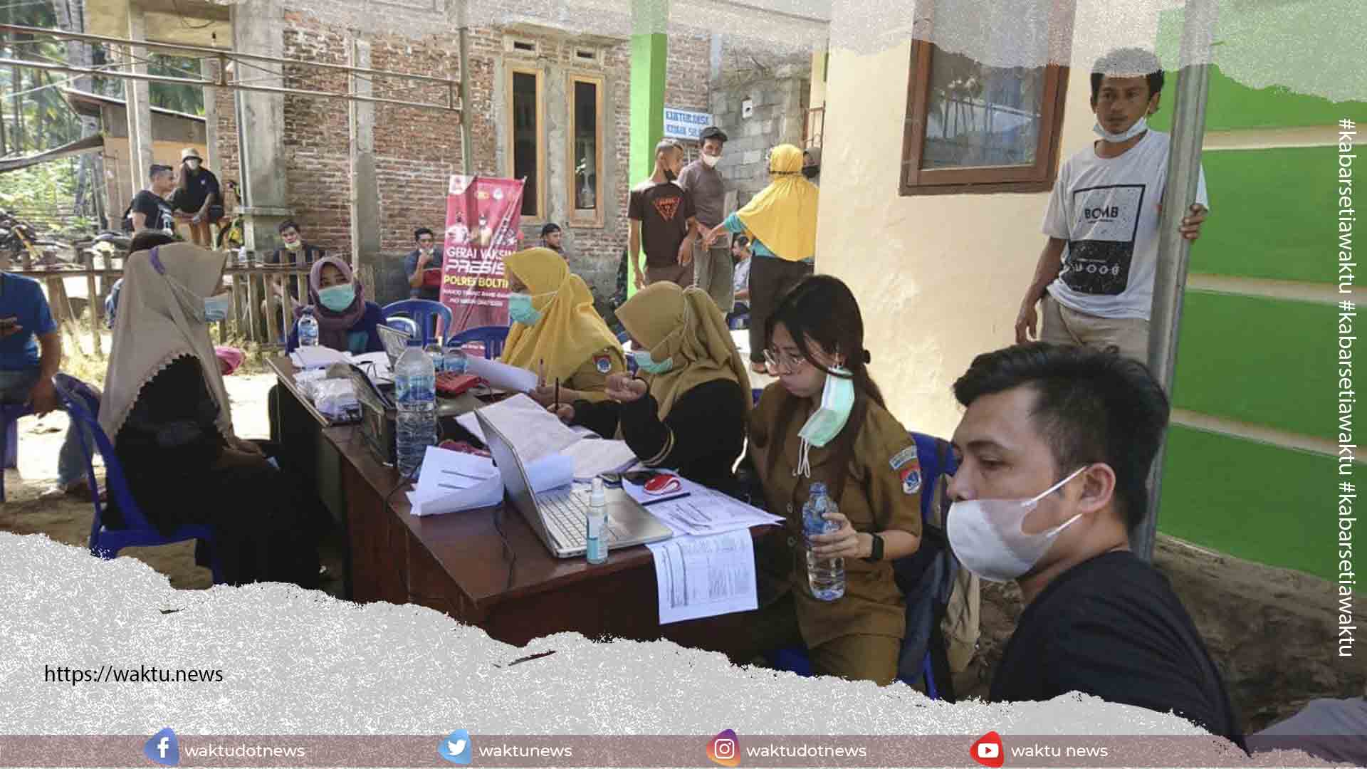 Penerima Vaksin Desa Nuangan Selatan