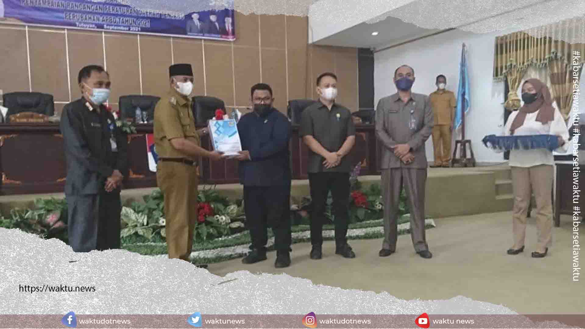 DPRD Boltim Gelar Paripurna APBD Perubahan