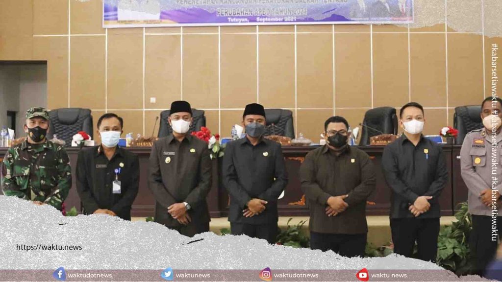 Ranperda Perubahan APBD Boltim tahun 2021