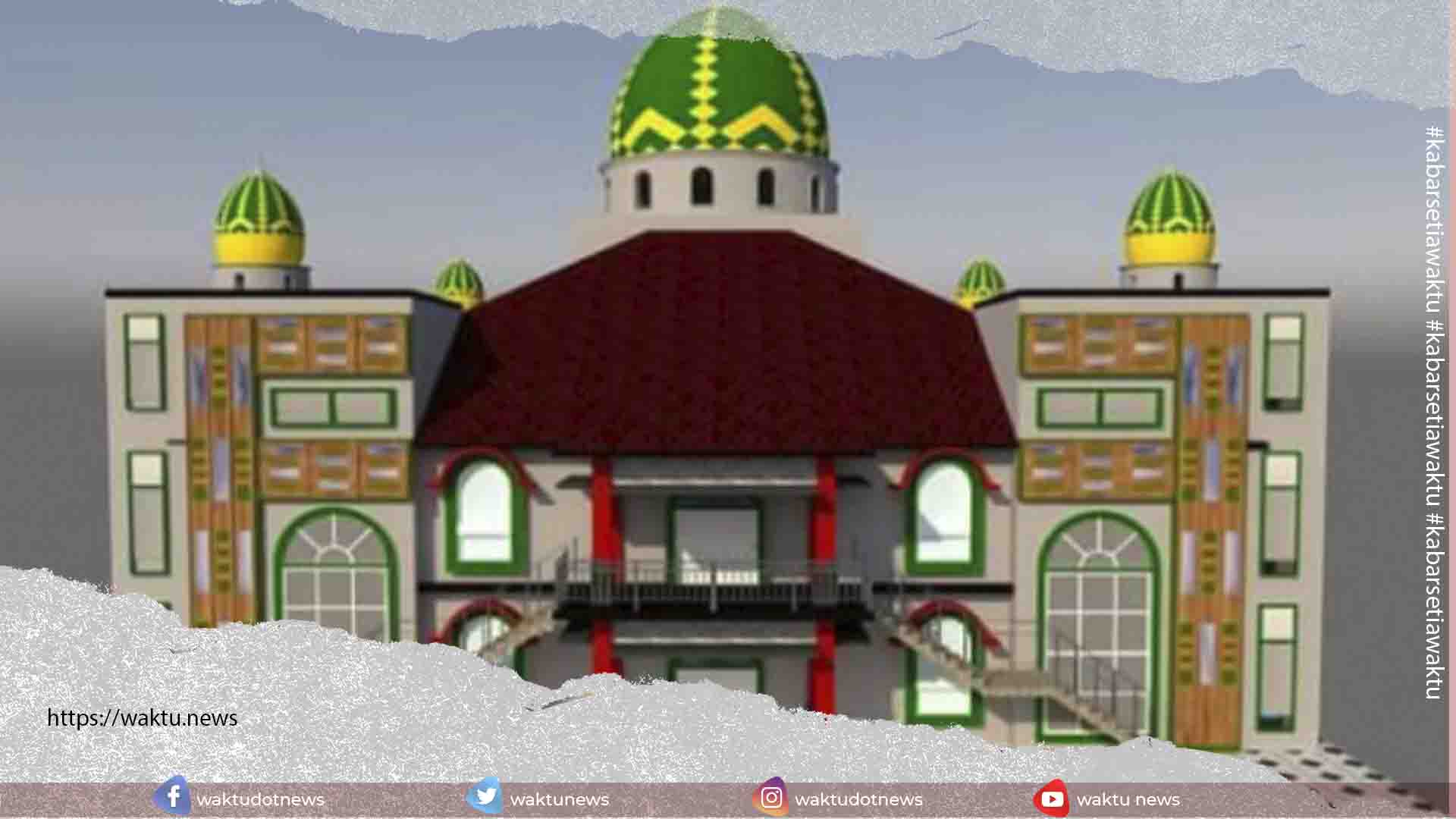 Mimpi Amin Lasena Punya Bolmut Islamic Center