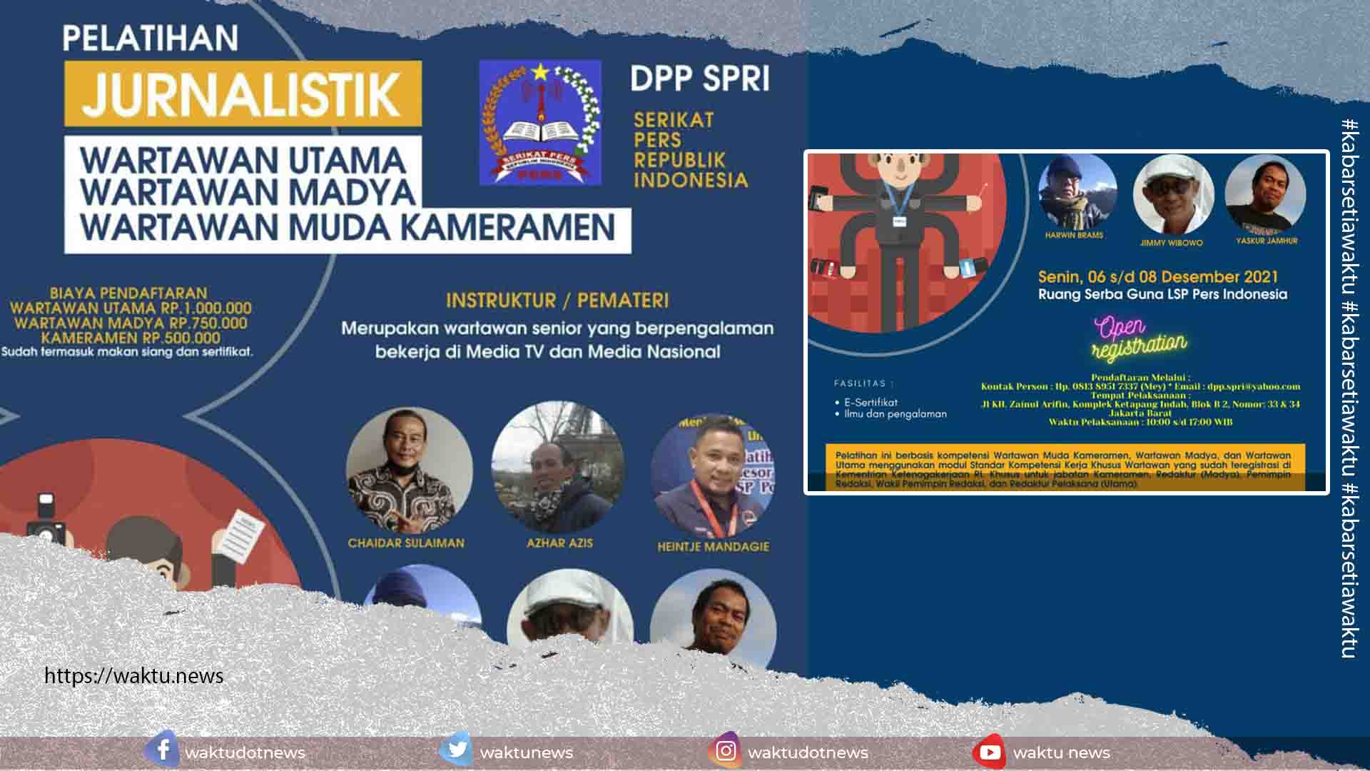 SPRI Hadirkan Wartawan Profesional
