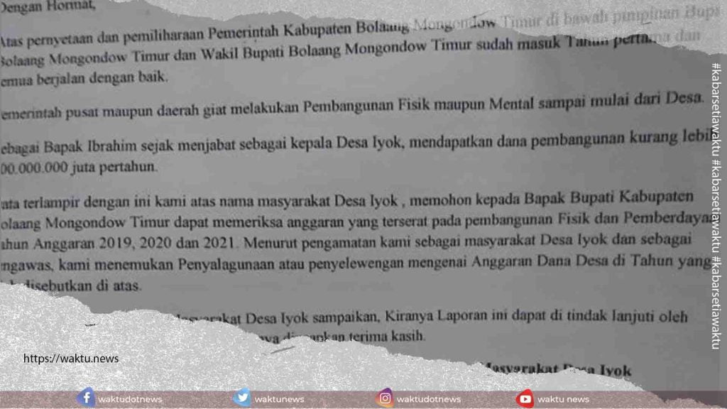 Warga Desa Iyok
