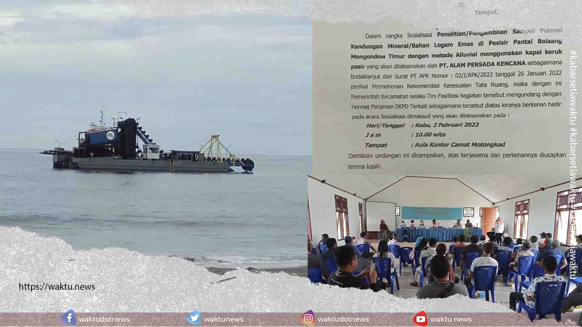 Emas Pesisir Pantai Boltim