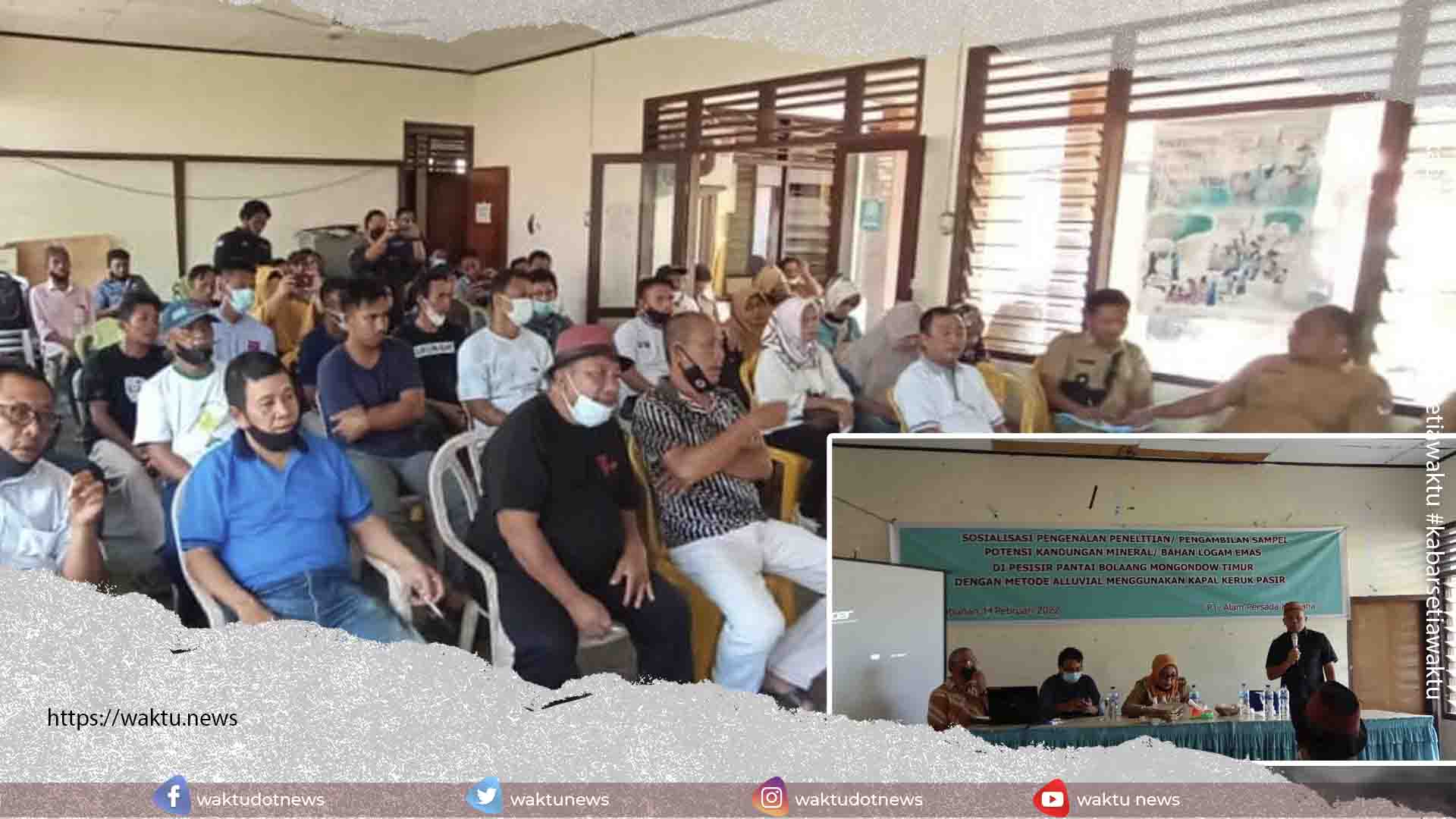 Kandungan Emas di Pesisir Pantai Boltim
