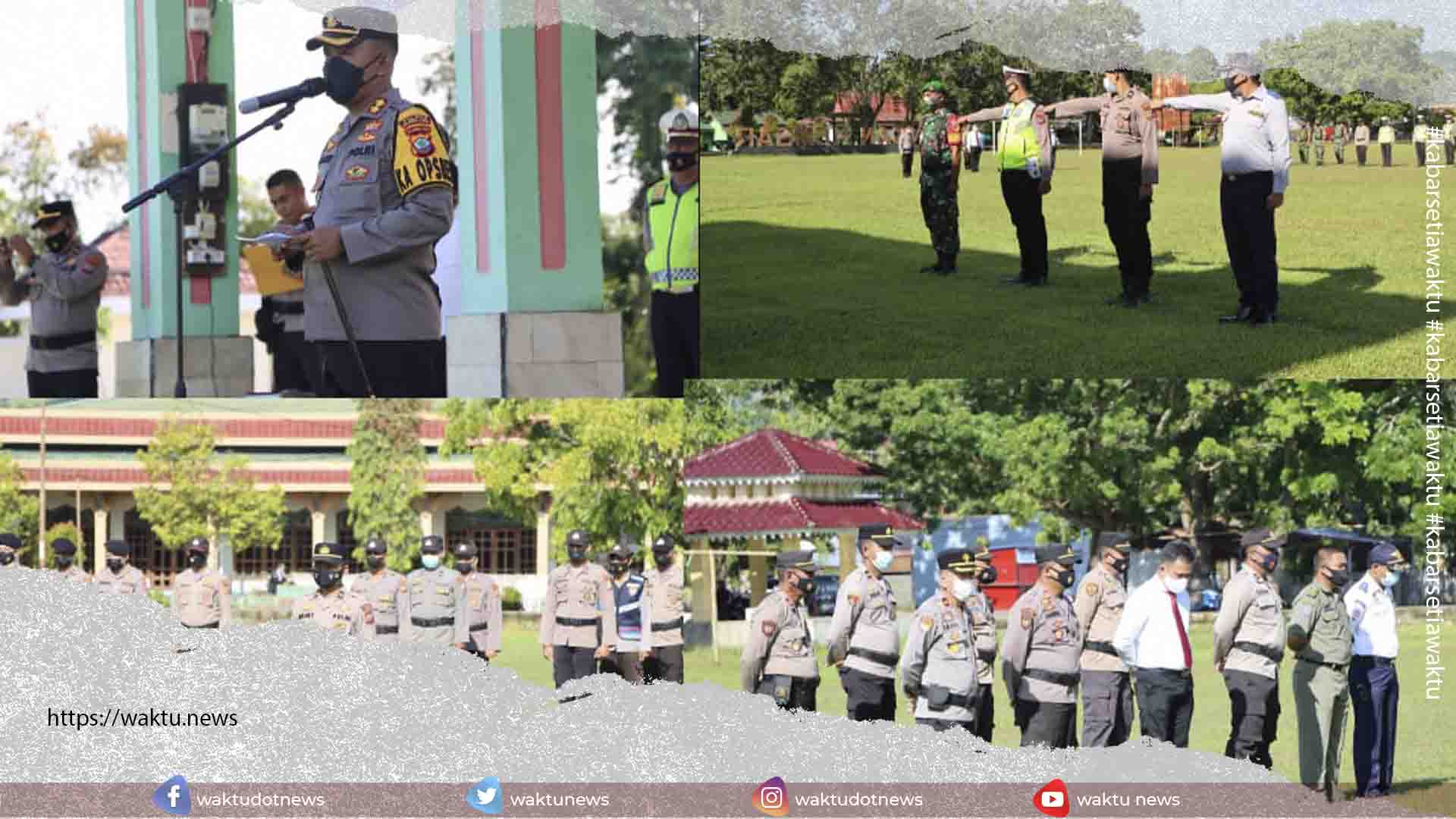 Kapolres Bolmut Pimpin Operasi Samrat 2022