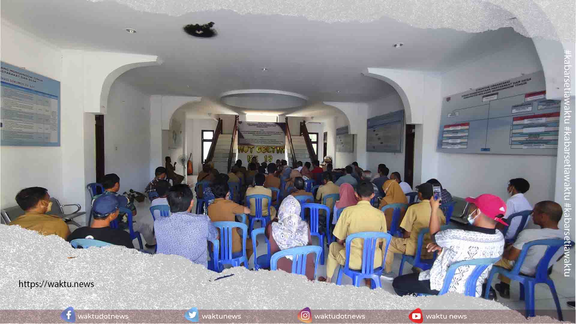 Dinas PMD BoltimKumpul Panitia Pemilihan BPD