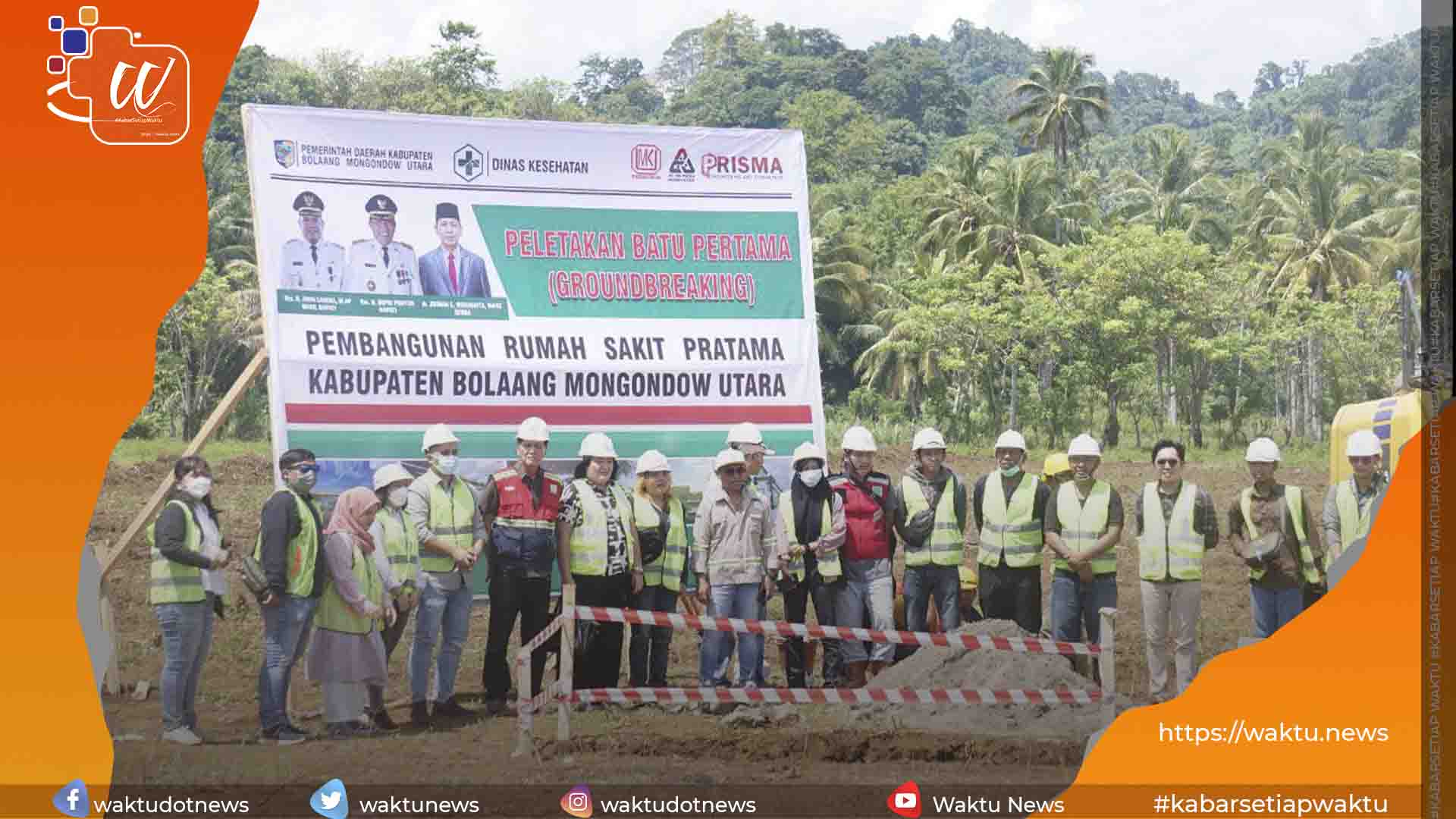 Groundbreaking RS Pratama Bolmut