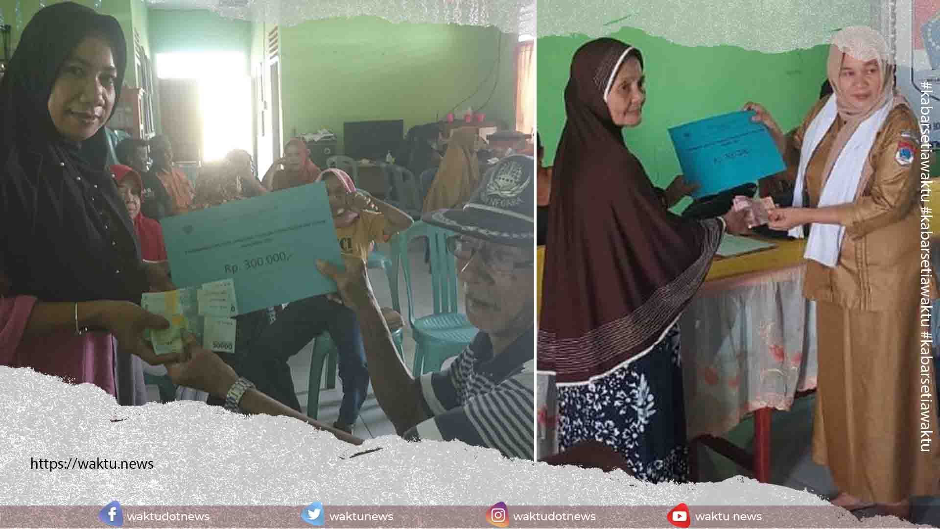 Pemdes Nuangan Menyalurkan BLT DD Tahap Satu 2022