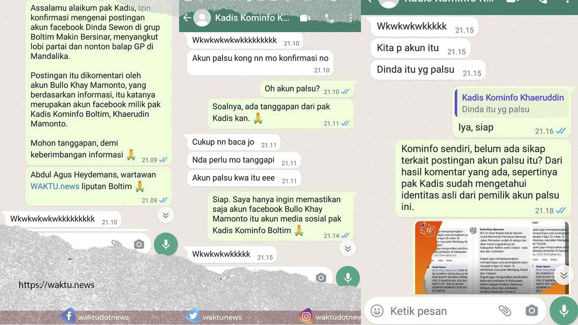 Bupati Boltim Tak Pernah Lobi Partai Politik dan Nonton Moto GP di Mandalika