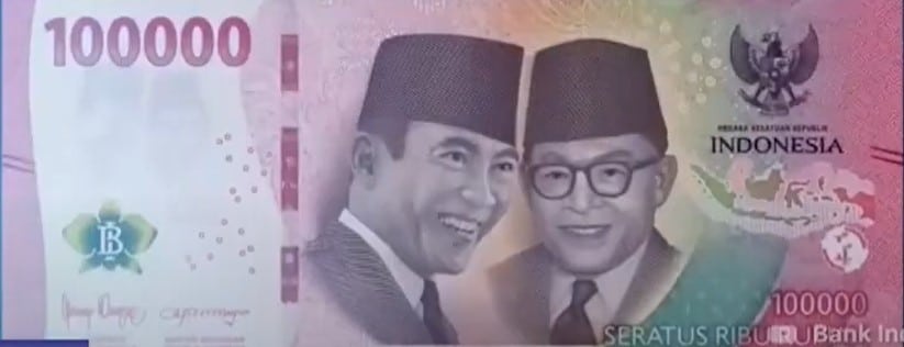 Uang Rupiah Kertas Baru Tahun Emisi 2022