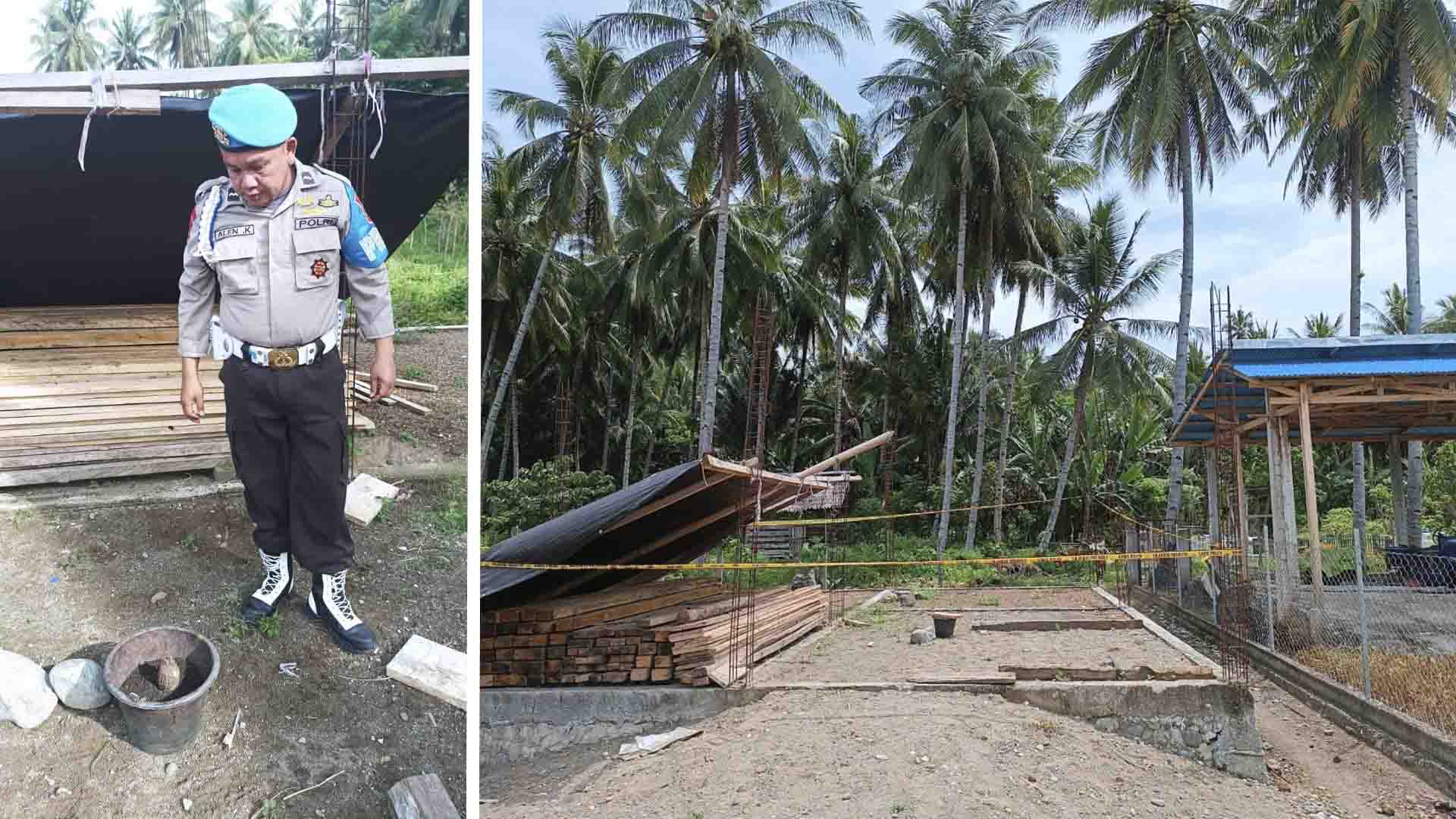 Warga Boltim Temukan Bom