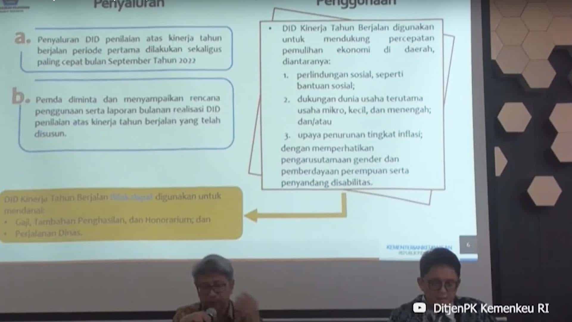DID Tidak Boleh Untuk Perjadin