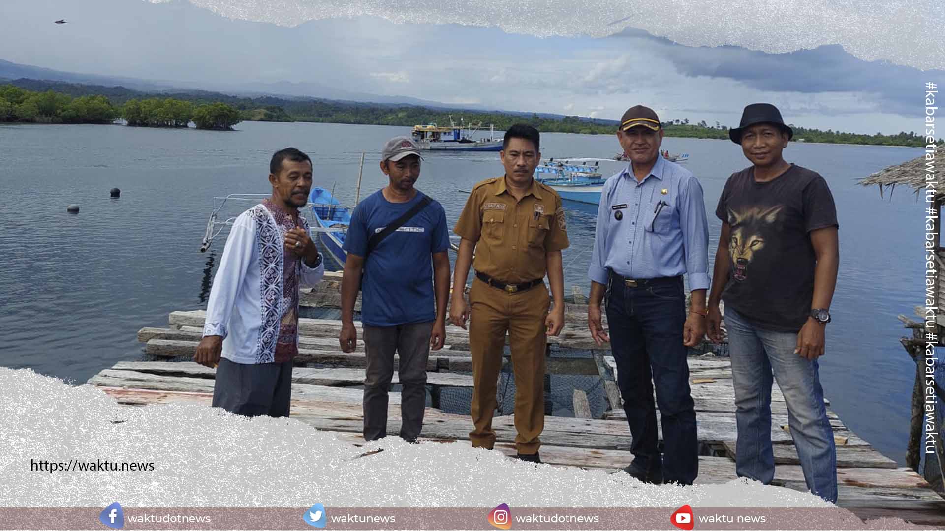 Dinas Perikanan Boltim Tarik Bantuan Perahu