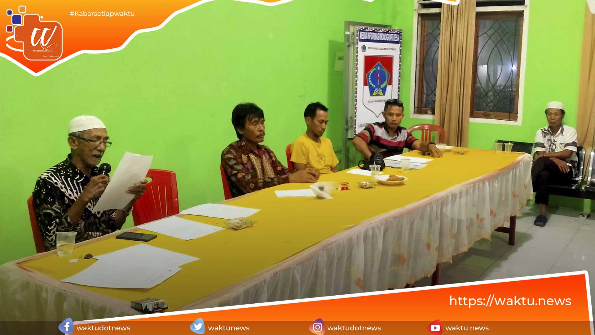 Nuangan Targetkan Penerangan Jalan Desa