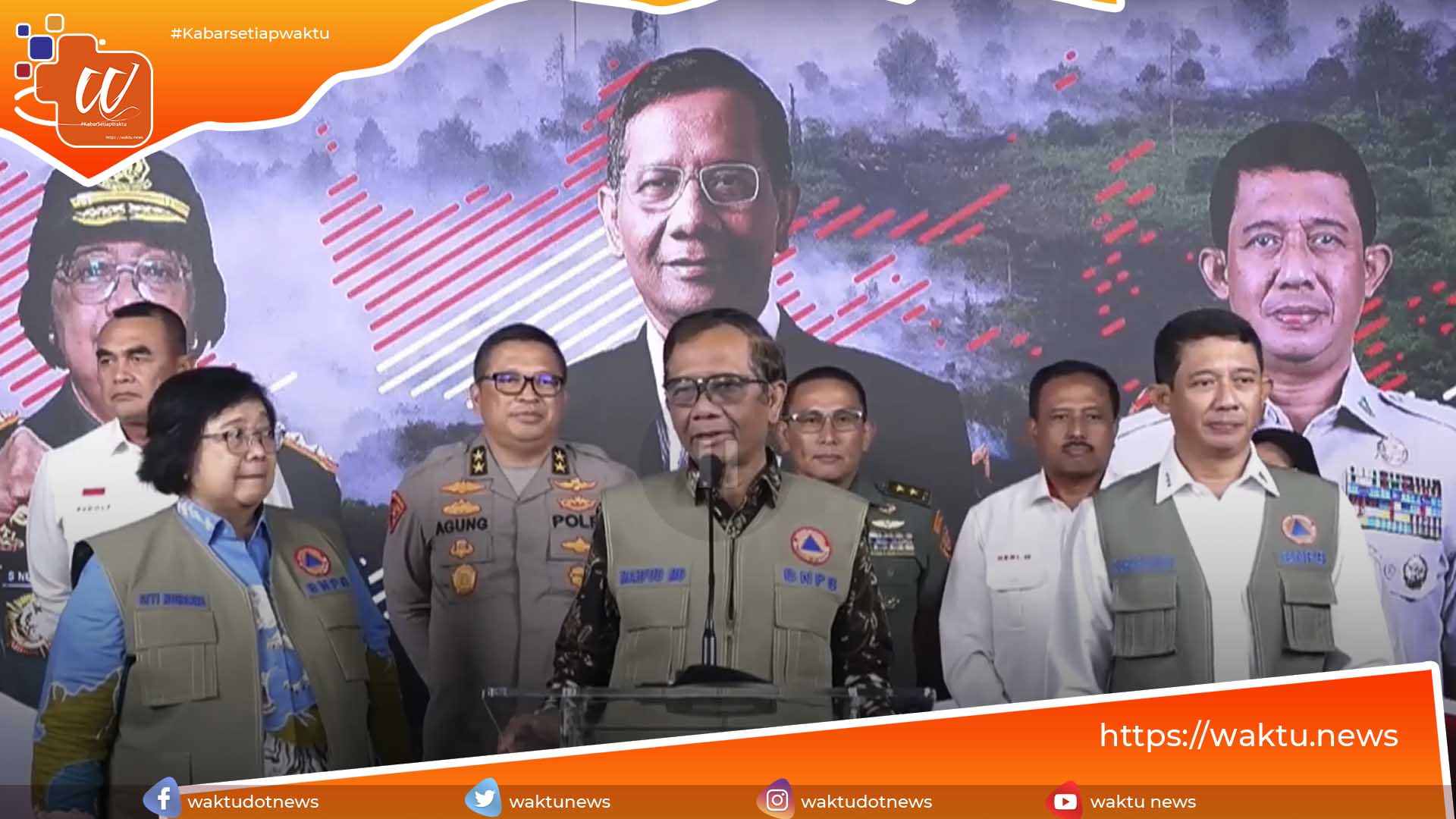 Kepala Daerah Waspada Karhutla