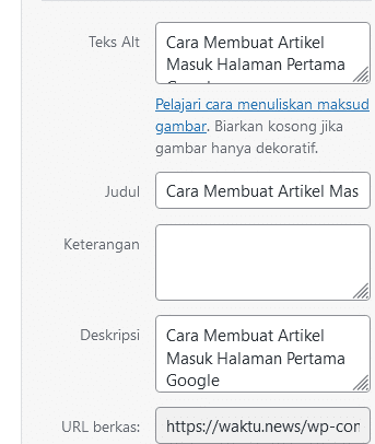 Cara Membuat Artikel Masuk Halaman Pertama Google