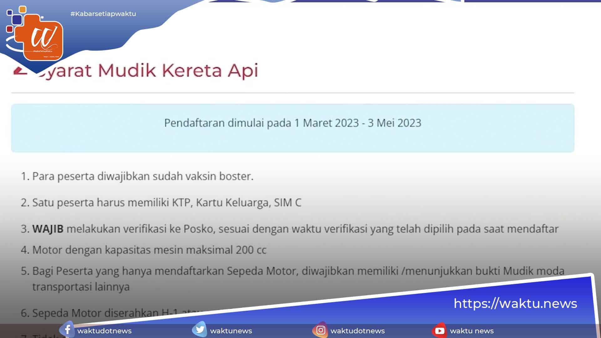 Modis Kereta Api 2023
